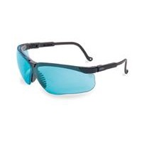 Honeywell S3211X Uvex By Sperian Genesis Safety Glasses With Black Frame And SCT-Blue Polycarbonate Uvextreme Anti-Fog Lens